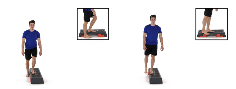 Lateral Step-Ups Exercise Visualization