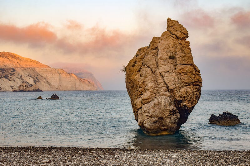 Stunning view of Cyprus beaches