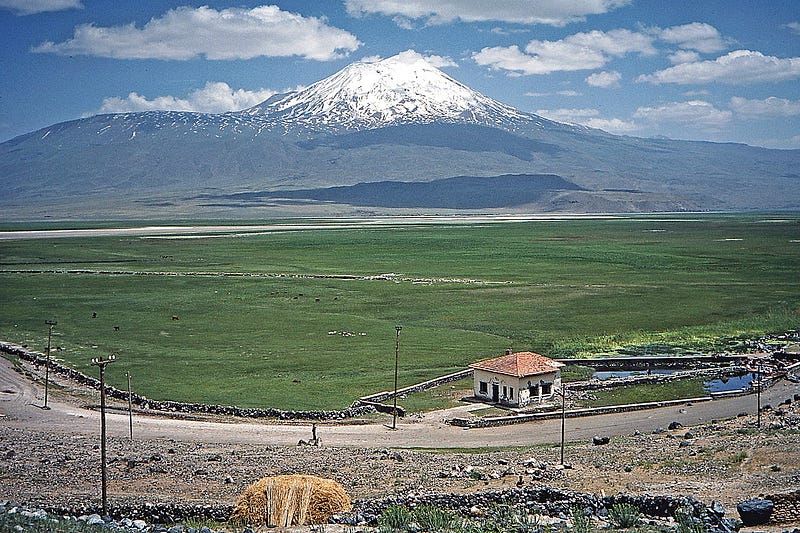 Mount Ararat, potential resting place of Noah's Ark