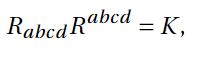 Mathematical representation of Kretschmann scalar