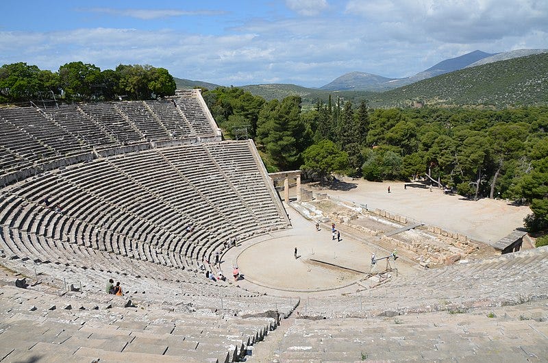 Ancient Greek theater performances