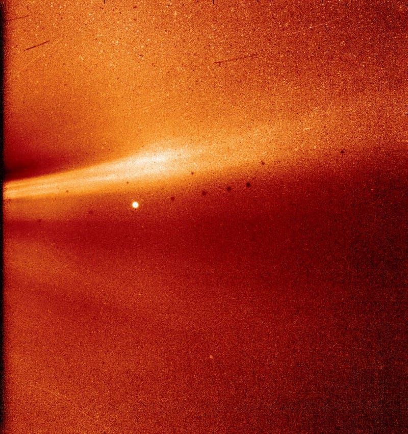 Parker Solar Probe capturing coronal streamer