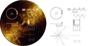 Golden Record from Voyager spacecraft