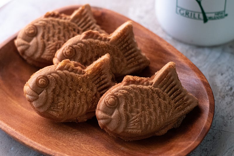 Japanese street food delicacies