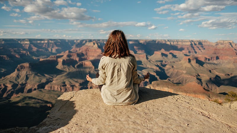 Ground yourself emotionally through reflection