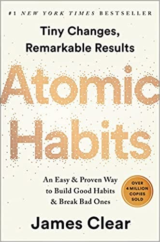 Cover of Atomic Habits by James Clear