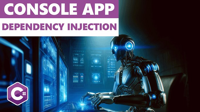 Dependency injection in console applications
