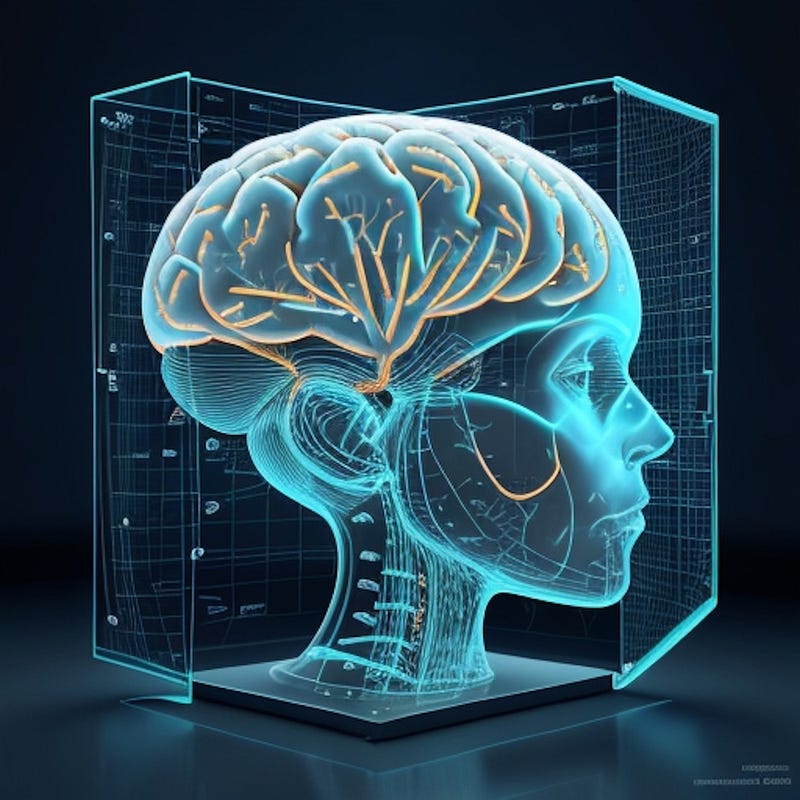 Visual representation of Covariance Flows in brain scans