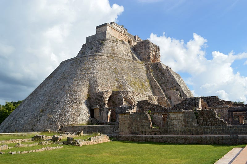 Mayan pyramid showcasing ancient indigenous architecture