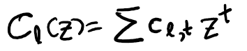 Generating function for the sequence.