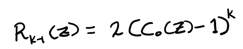 Overall generating function.