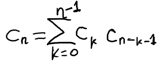 Recurrence relation.