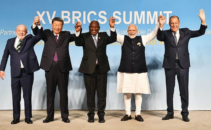 BRICS nations and their new members