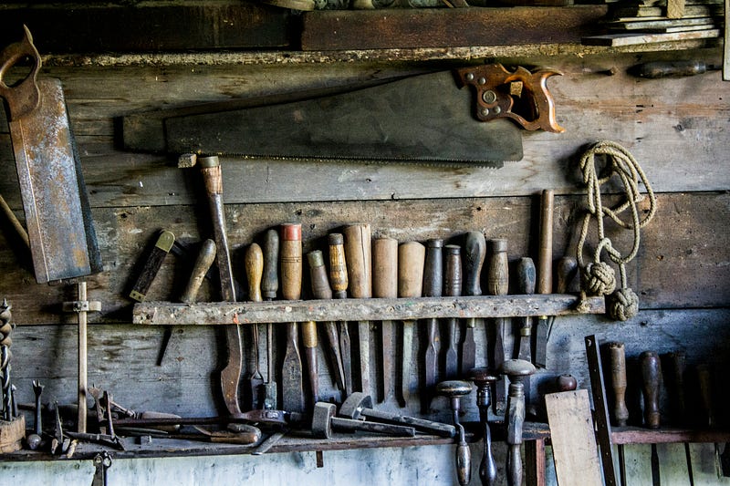 A serene workspace showcasing organization tools